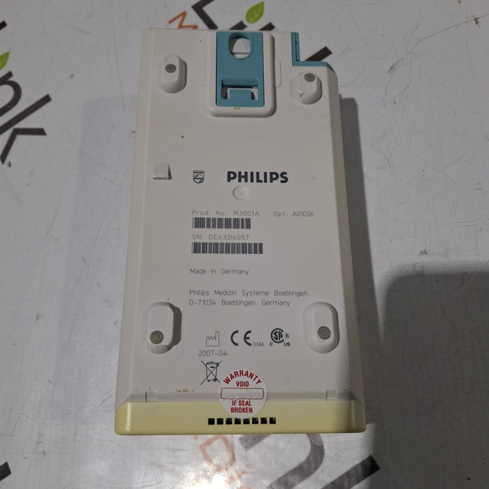 Philips M3001A-A01C06 Fast SpO2, NIBP, ECG, Temp, IBP MMS Module