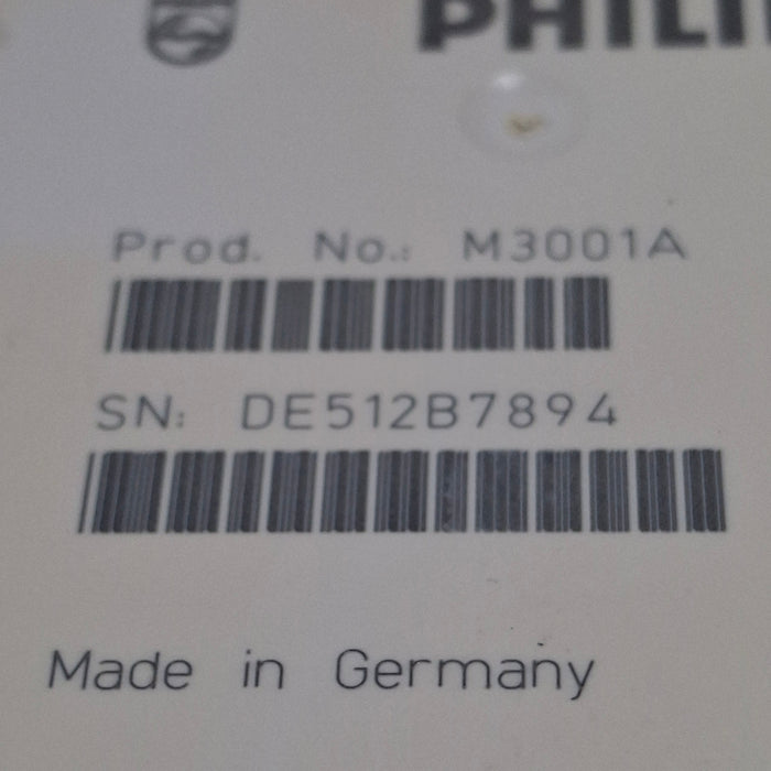 Philips M3001A-A01C06 Fast SpO2, NIBP, ECG, Temp, IBP MMS Module
