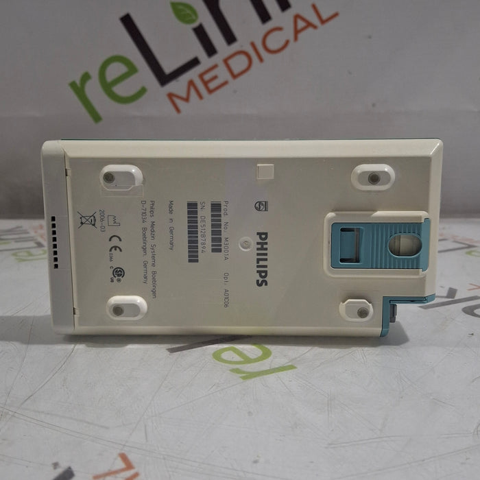 Philips M3001A-A01C06 Fast SpO2, NIBP, ECG, Temp, IBP MMS Module
