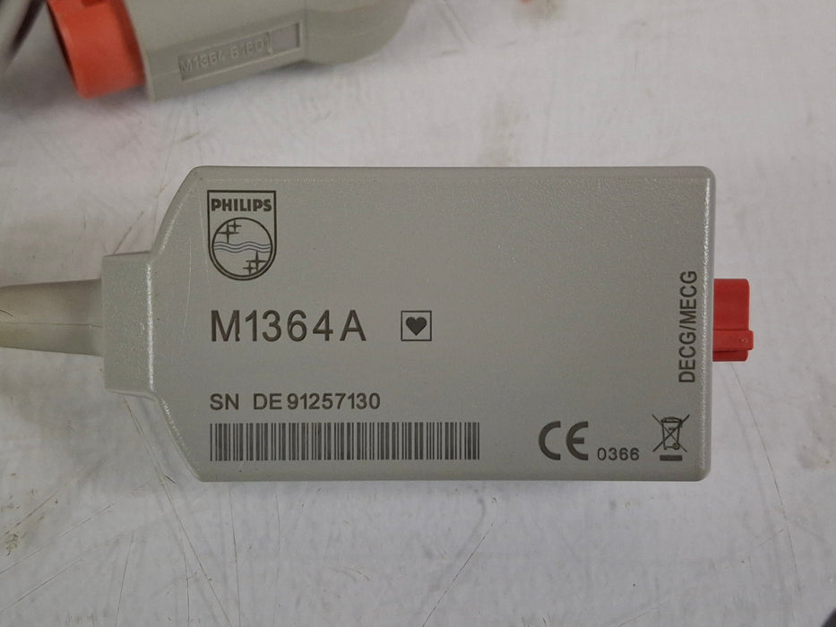 Philips M1364A Reusable Legplate Adaptor Cable