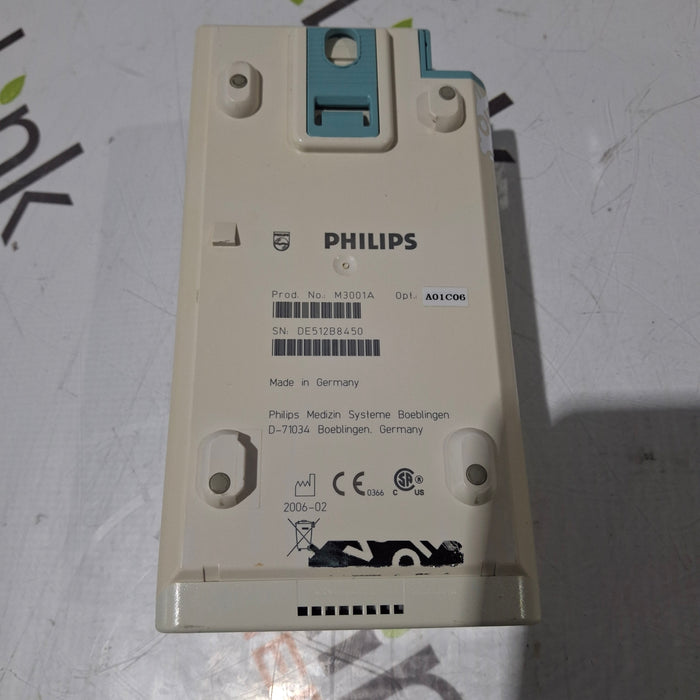 Philips M3001A-A01C06 Fast SpO2, NIBP, ECG, Temp, IBP MMS Module