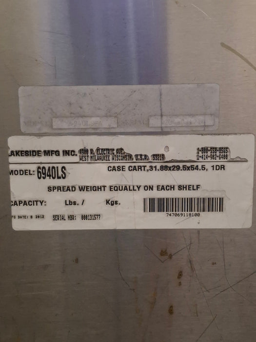 Lakeside MFG INC. Stainless Steel Cart