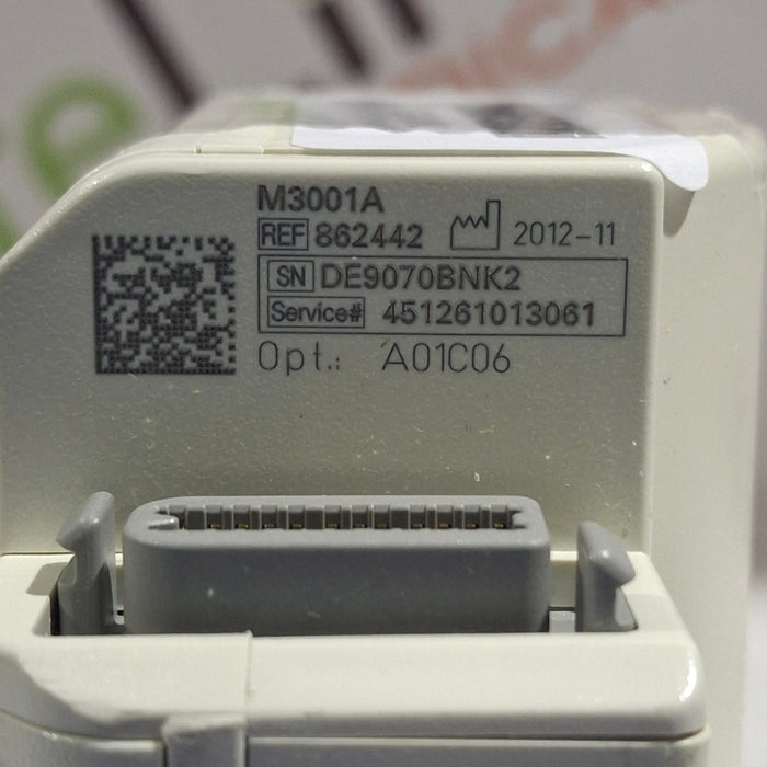 Philips M3001A-A01C06 Fast SpO2, NIBP, ECG, Temp, IBP MMS Module