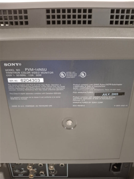 Sony TRINITRON Monitor