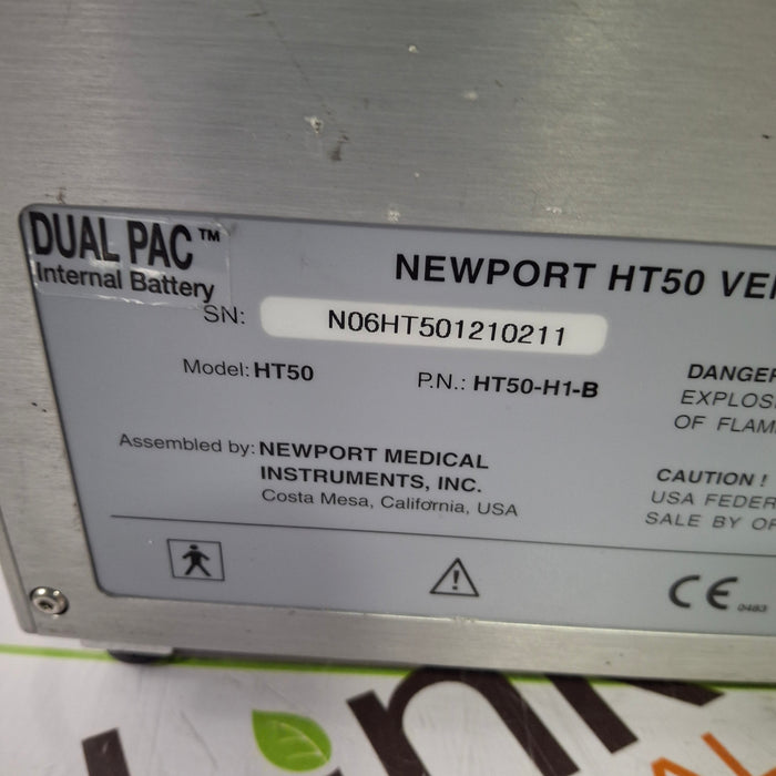 Newport Medical HT50 Ventilator