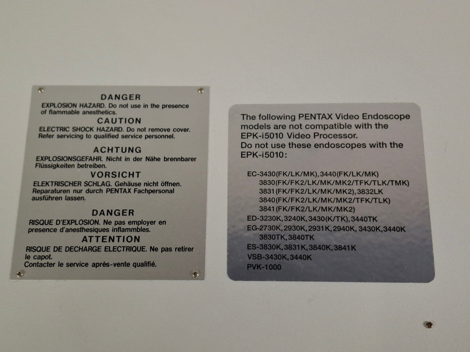 Pentax Medical EPK-i5010 Video Processor Light Source