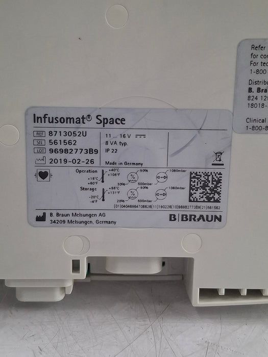B. Braun Infusomat Space Infusion Pump