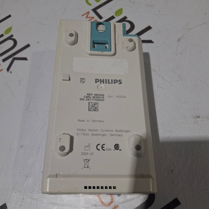 Philips M3001A-A02C06 OxiMax SpO2, NIBP, ECG, Temp, IBP MMS Module