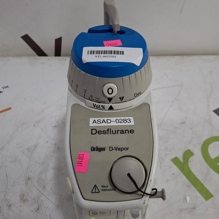 Draeger Medical D-Vapor Desflurane Vaporizer