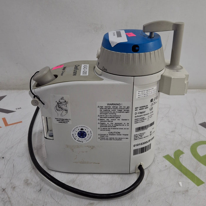 Draeger Medical D-Vapor Desflurane Vaporizer