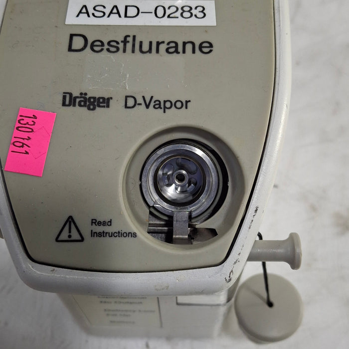 Draeger Medical D-Vapor Desflurane Vaporizer