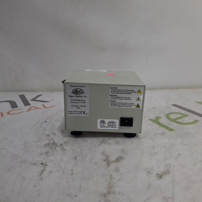 Byrne Medical, Inc. EGP-100 Endogator Endoscopy Irrigation Pump