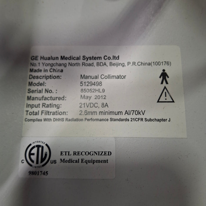 GE Healthcare Optima XR220 AMX Portable X-ray