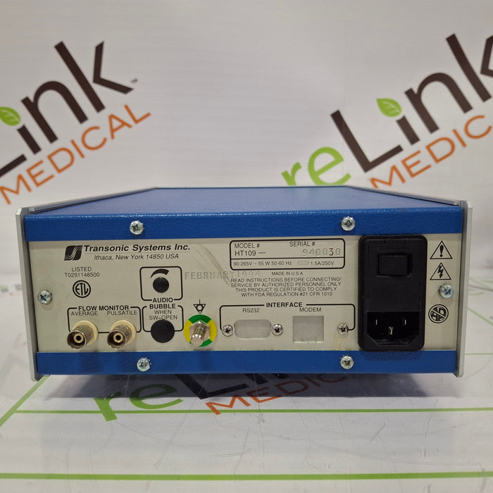 Transonic HT 109 Transonic Flow-QC Meter