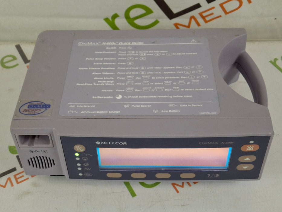 Nellcor OxiMax N-600x Pulse Oximeter
