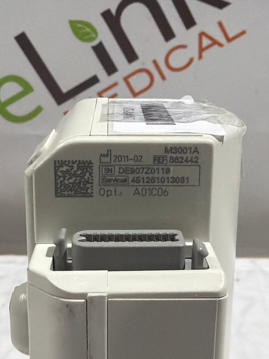 Philips M3001A-A01C06 Fast SpO2, NIBP, ECG, Temp, IBP MMS Module