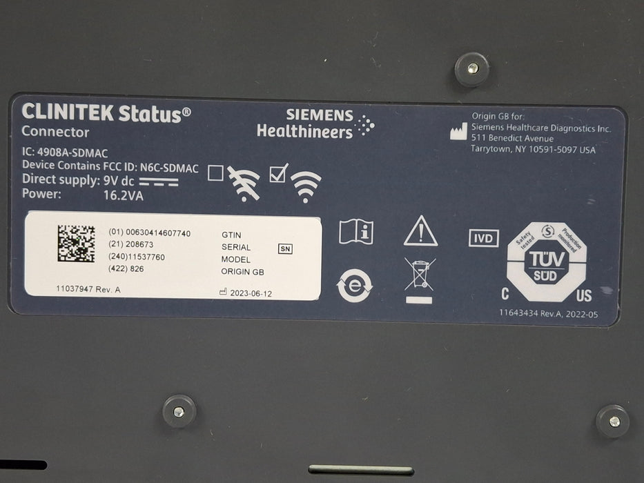 Siemens Clinitek Status + Urine Analyzer