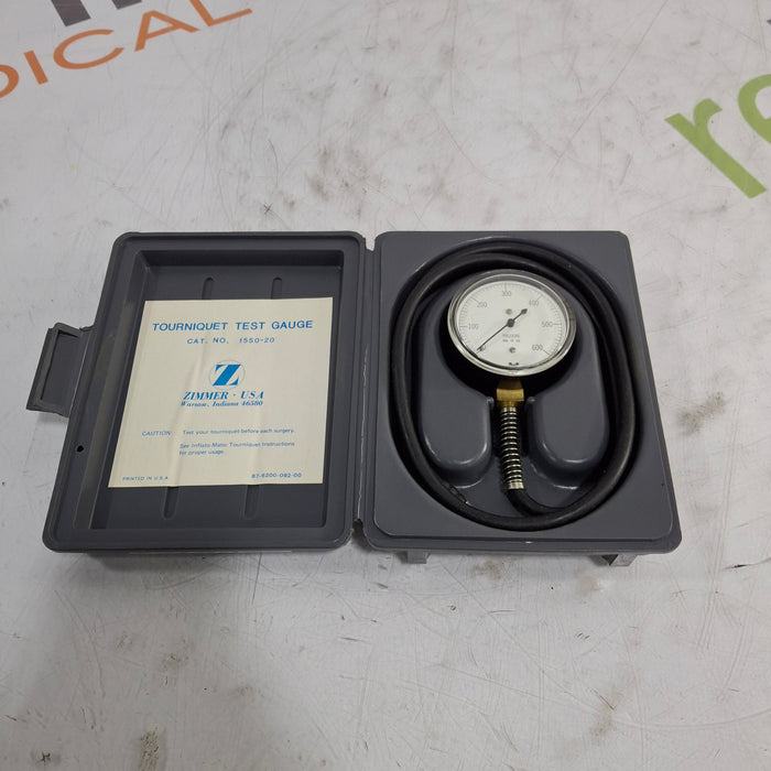 Zimmer Tourniquet Test Gauge