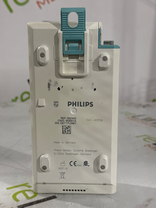 Philips M3001A-A01C06 Fast SpO2, NIBP, ECG, Temp, IBP MMS Module