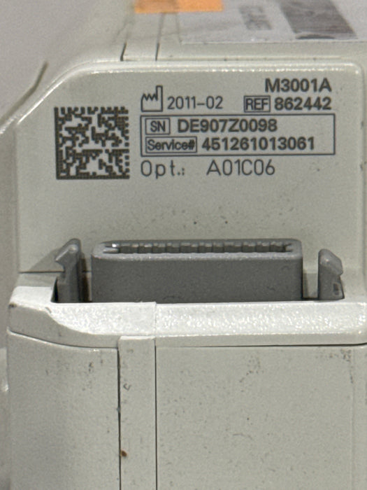 Philips M3001A-A01C06 Fast SpO2, NIBP, ECG, Temp, IBP MMS Module