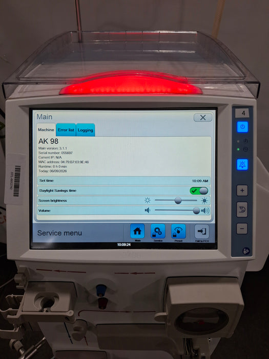 Baxter AK 98 Dialysis System