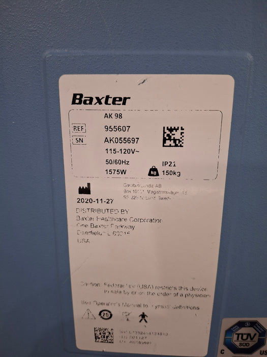 Baxter AK 98 Dialysis System