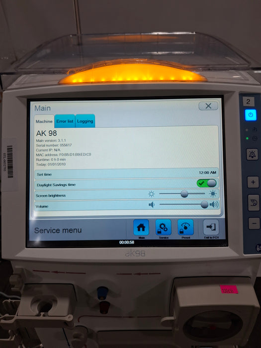 Baxter AK 98 Dialysis System