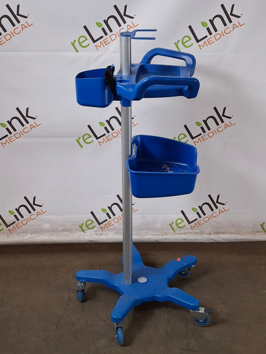GE Healthcare Roll Stand Mobility Workstation for Dinamap Monitors