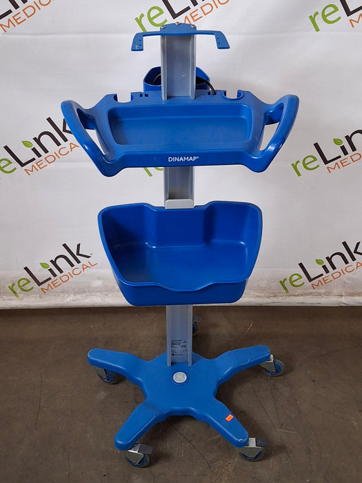GE Healthcare Roll Stand Mobility Workstation for Dinamap Monitors