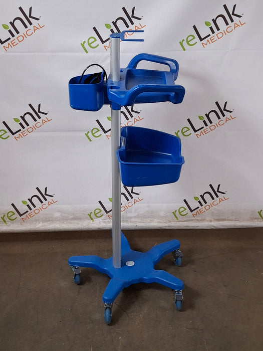GE Healthcare Roll Stand Mobility Workstation for Dinamap Monitors
