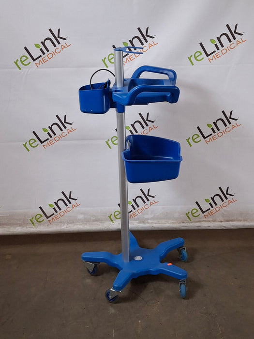 GE Healthcare Roll Stand Mobility Workstation for Dinamap Monitors