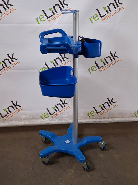 GE Healthcare Roll Stand Mobility Workstation for Dinamap Monitors