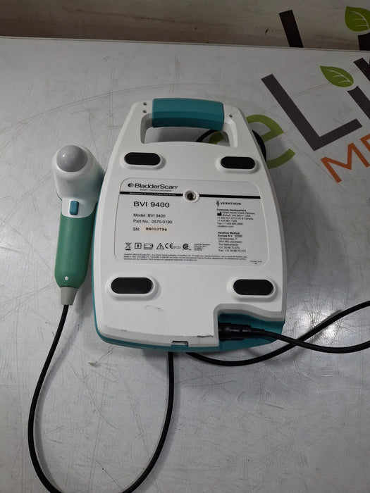 Verathon Medical, Inc BVI 9400 Bladderscan