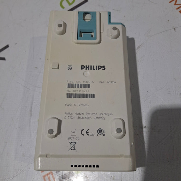 Philips M3001A-A01C06 Fast SpO2, NIBP, ECG, Temp, IBP MMS Module