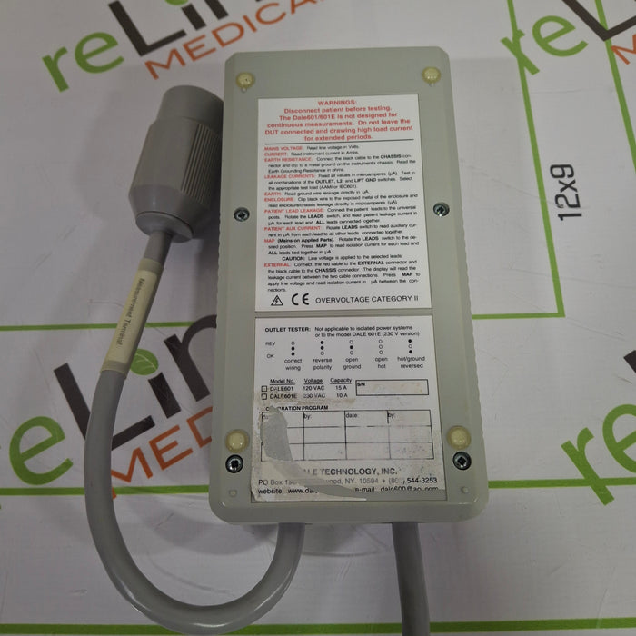 Dale Technology Dale 601 Safety Analyzer