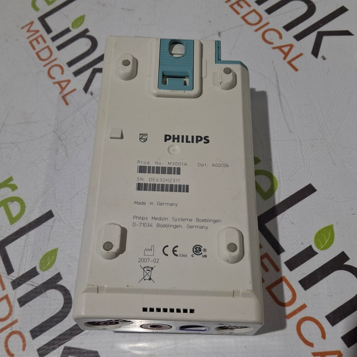 Philips M3001A-A02C06 OxiMax SpO2, NIBP, ECG, Temp, IBP MMS Module
