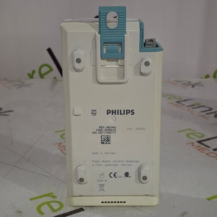 Philips M3001A-A01C06 Fast SpO2, NIBP, ECG, Temp, IBP MMS Module