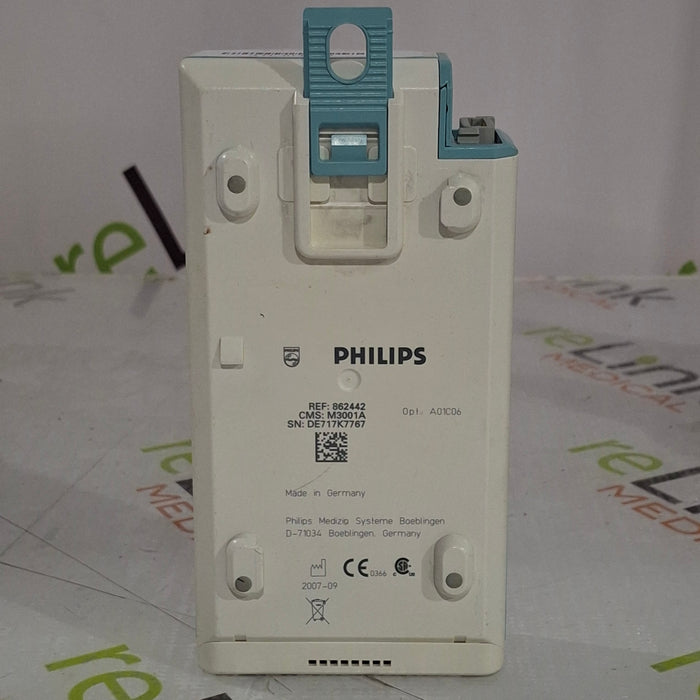 Philips M3001A-A01C06 Fast SpO2, NIBP, ECG, Temp, IBP MMS Module