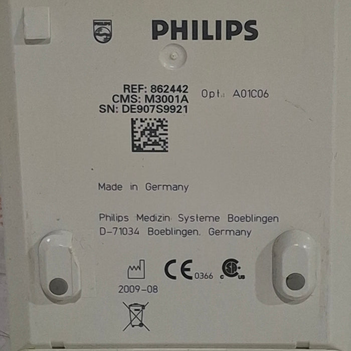 Philips M3001A-A01C06 Fast SpO2, NIBP, ECG, Temp, IBP MMS Module