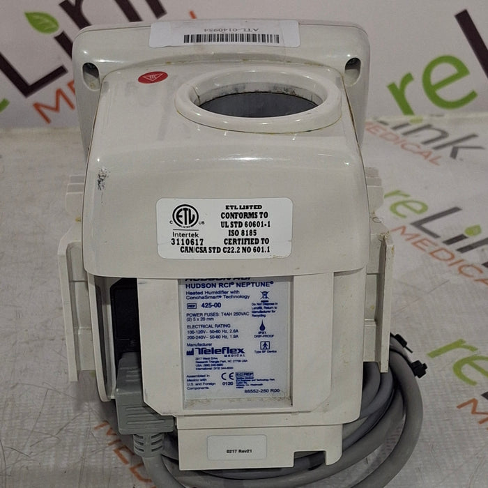 Teleflex Medical Hudson RCI Neptune Heated Humidifier