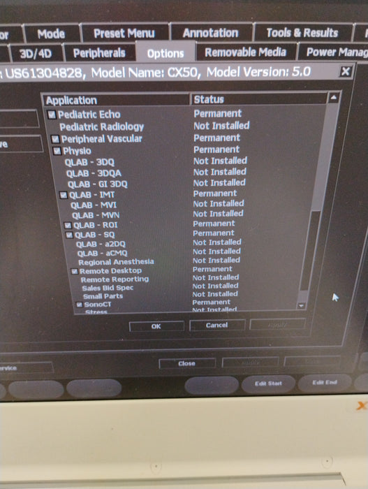 Philips CX50 Ultrasound