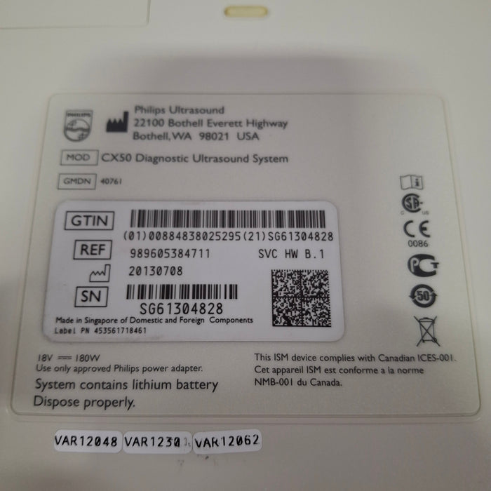 Philips CX50 Ultrasound