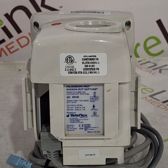 Teleflex Medical Hudson RCI Neptune Heated Humidifier