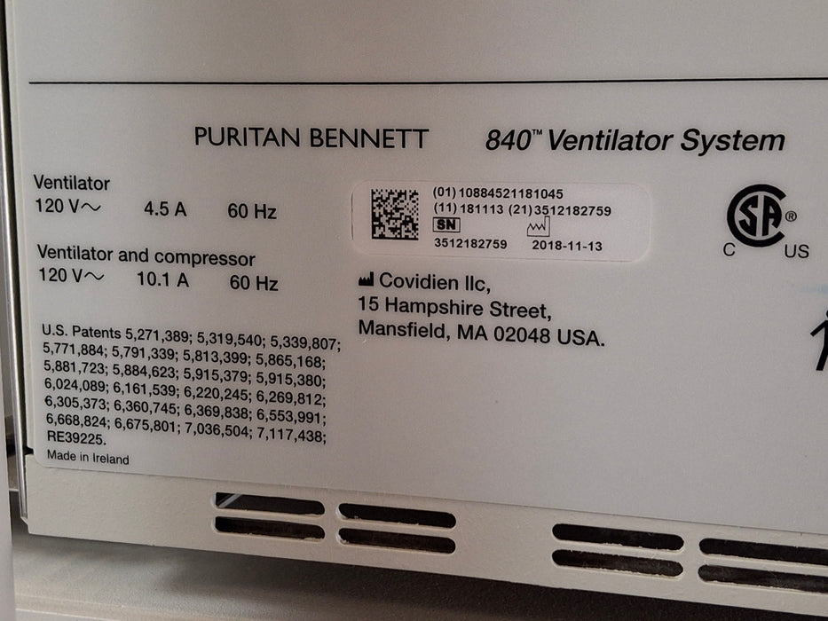 Puritan Bennett 840 Ventilator