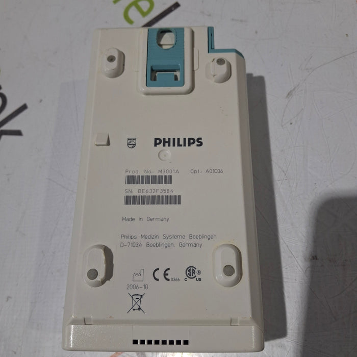 Philips M3001A-A01C06 Fast SpO2, NIBP, ECG, Temp, IBP MMS Module