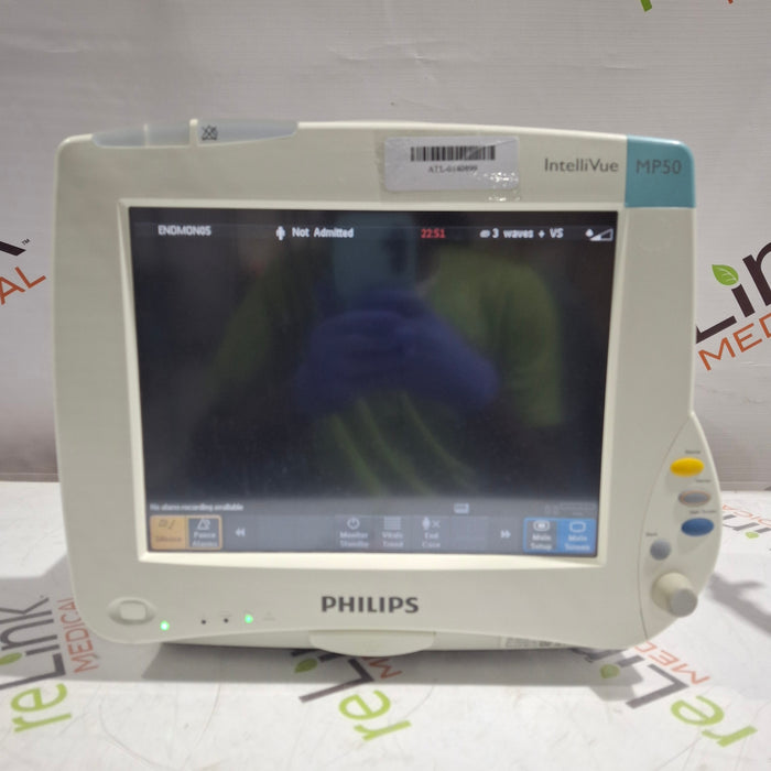 Philips IntelliVue MP50 Patient Monitor