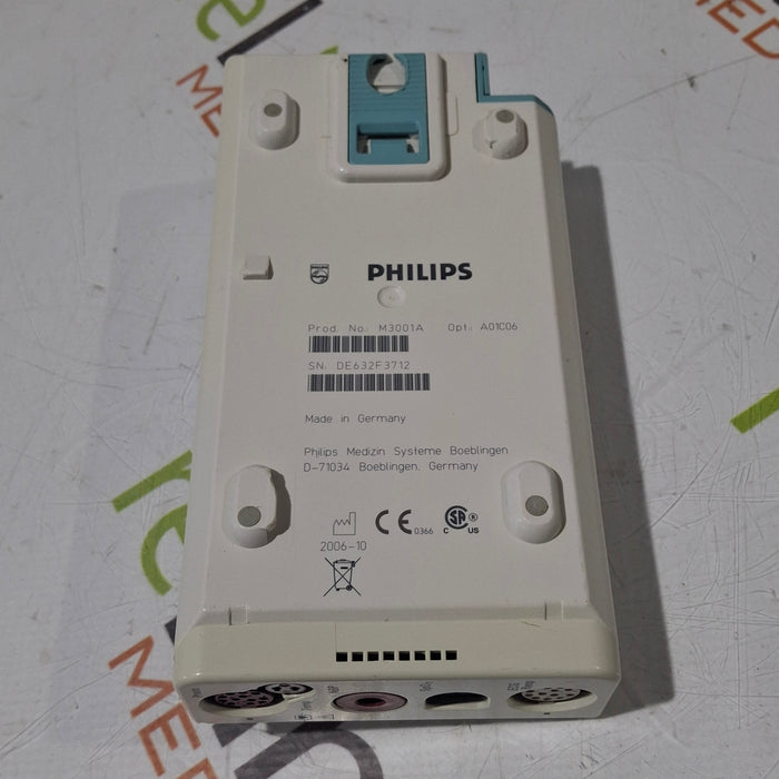 Philips M3001A-A01C06 Fast SpO2, NIBP, ECG, Temp, IBP MMS Module