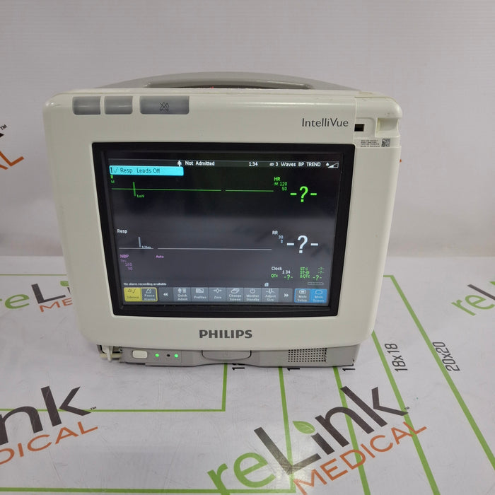 Philips Intellivue MP5 - NBP, Oximax SPO2, ECG, CO2 Patient Monitor