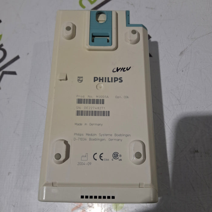 Philips M3001A-C06 Fast SpO2, NIBP, ECG, Temp, IBP MMS Module
