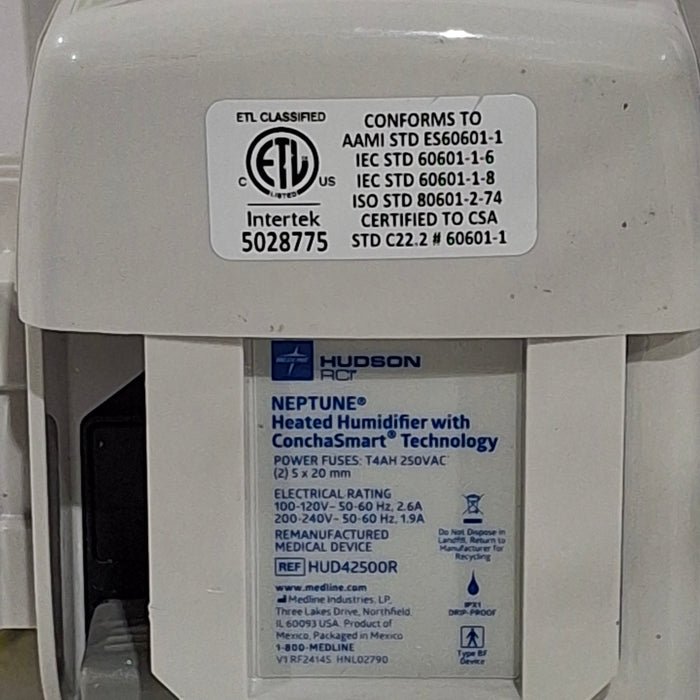 Teleflex Medical Hudson RCI Neptune Heated Humidifier